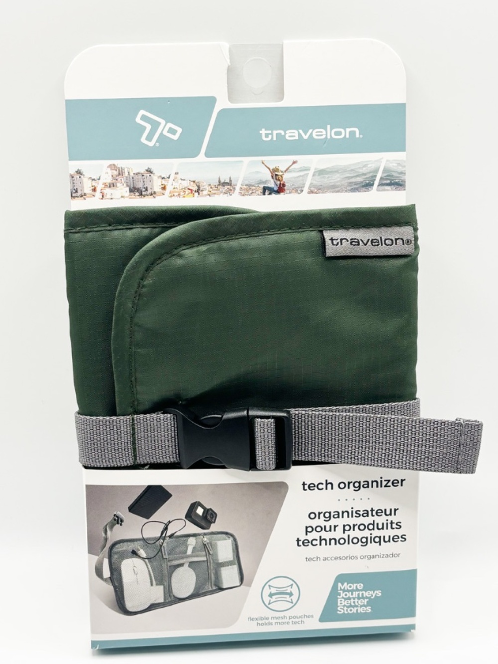 NWT Travelon tech organizer- green